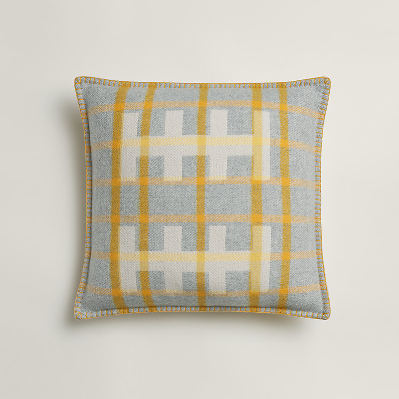 Echelle pillow - Grey | Hermès UK